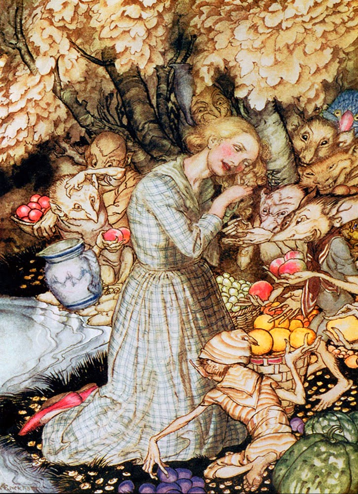 Arthur Rackham, 1933 'Goblin Market'
